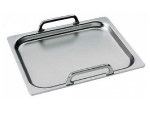 Smeg TPK Classic Plateau de service rectangulaire en acier inoxydable Plateau et – Stand (Classic Plateau de service, rectangle, EN ACIER INOXYDABLE, EN ACIER INOXYDABLE, 325 mm, 265 mm