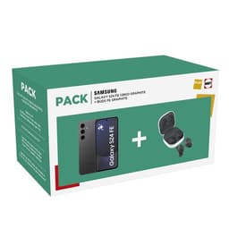 Pack Smartphone Samsung Galaxy S24 FE 6,7" 5G Nano SIM 128 Go Graphite + Buds FE Graphite