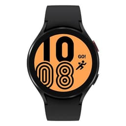 Samsung Galaxy Watch4 - 44 mm - noir - montre intelligente avec bande sport - affichage 1.36" - 16 Go - NFC, Wi-Fi, Bluetooth - 30.3 g