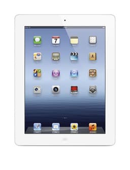 Apple iPad Wi-Fi - 3ème génération - tablette - 16 Go - 9.7" IPS (2048 x 1536) - blanc