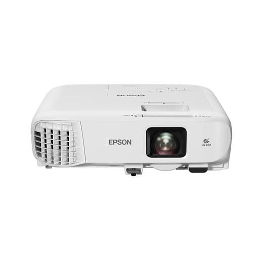 Epson EB-X49 - Projecteur 3LCD - portable - 3600 lumens (blanc) - 3600 lumens (couleur) - XGA (1024 x 768) - 4:3 - LAN - blanc
