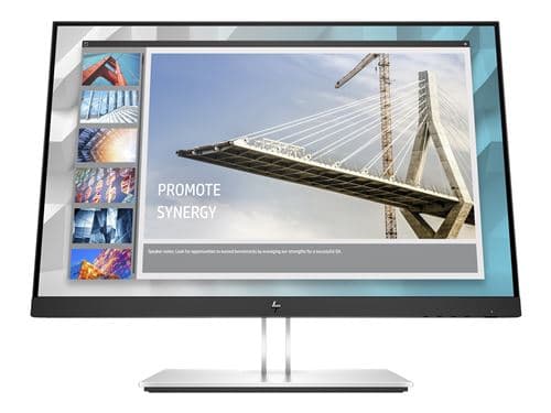 HP E24i G4 - E-Series - écran LED - 24" - 1920 x 1200 WUXGA @ 60 Hz - IPS - 250 cd/m² - 1000:1 - 5 ms - HDMI, VGA, DisplayPort - noir