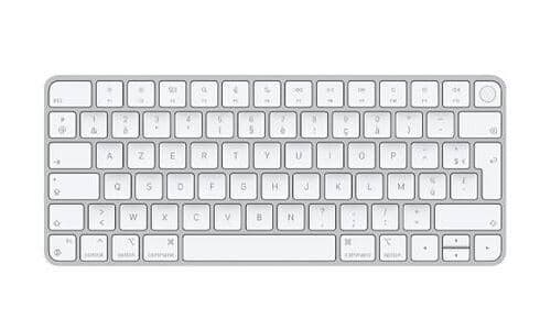 Clavier sans fil Apple Magic Keyboard avec Touch ID Blanc