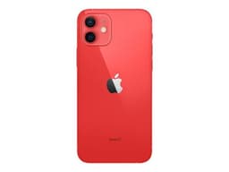 Apple iPhone 12 - (PRODUCT) RED - 5G smartphone - double SIM / Mémoire interne 128 Go - écran OEL - 6.1" - 2532 x 1170 pixels - 2x caméras arrière 12 MP, 12 MP - front camera 12 MP - rouge