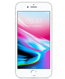 Apple iPhone 8 Plus 64 Go 5,5 Argent Reconditionné avec Batterie Neuve