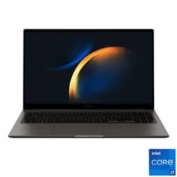 Samsung Galaxy Book3 - Intel Core i7 - 1355U / jusqu'à 5 GHz - Win 11 Home - Carte graphique Intel Iris Xe - 16 Go RAM - 512 Go SSD NVMe - 15.6" 1920 x 1080 (Full HD) - Wi-Fi 6E - graphite