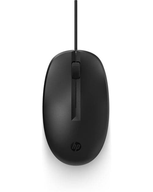 HP 125 - Souris - filaire - USB - noir - Smart Buy - pour Elite Mobile Thin Client mt645 G7; Pro Mobile Thin Client mt440 G3