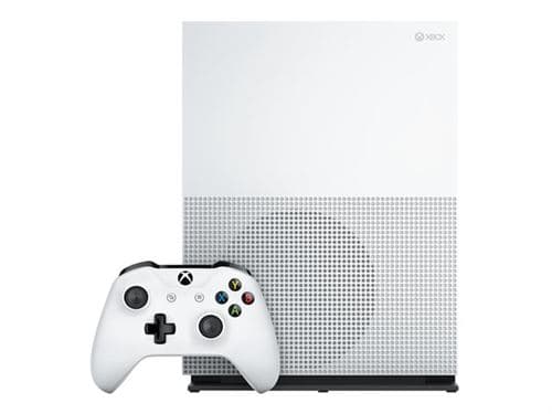 Microsoft Xbox One S - Console de jeux - 4K - HDR - 500 Go HDD - blanc