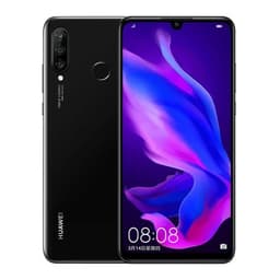 Huawei P30 lite - 4G smartphone - double SIM - RAM 4 Go / Mémoire interne 128 Go - microSD slot - Écran LCD - 6.15" - 2312 x 1080 pixels - 3 x caméras arrière 48 MP, 8 MP, 2 MP - front camera 24 MP - noir