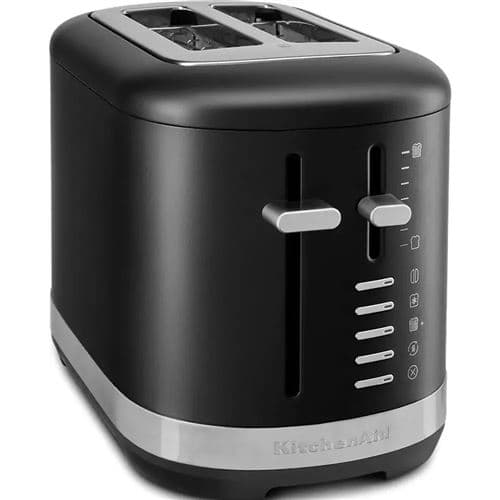 Grille-pain à contrôle manuel KitchenAid 5KMT2109EBM 980 W Noir réglisse