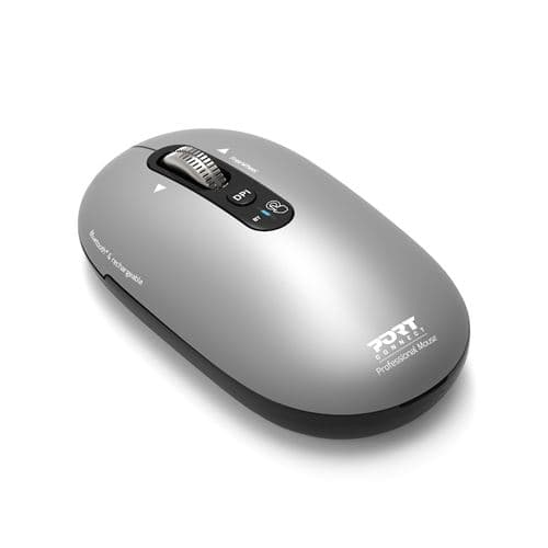 Souris Professionnelle sans fil Port Designs Pure Gris