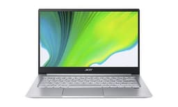 Acer Swift 3 SF314-59-71B4 - Intel Core i7 - 1165G7 / 2.8 GHz - Win 10 Familiale 64 bits - Carte graphique Intel Iris Xe - 8 Go RAM - 512 Go SSD QLC - 14" IPS 1920 x 1080 (Full HD) - Wi-Fi 6 - Argent pur - clavier : Français