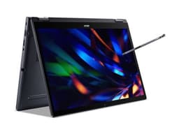 Acer TravelMate P4 Spin 14 TMP414RN-53-TCO - Conception inclinable - Intel Core i7 - 1355U / jusqu'à 5 GHz - Win 11 Pro - Carte graphique Intel Iris Xe - 32 Go RAM - 1.024 To SSD - 14" IPS écran tactile 1920 x 1200 - Gigabit Ethernet - Wi-Fi 6E - WWAN -