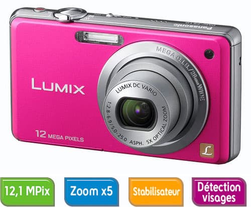 Panasonic Lumix DMC-FS10 EF Rose