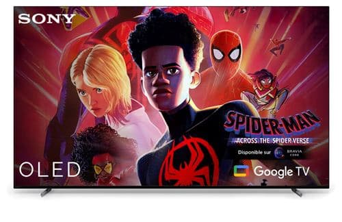 TV OLED Sony XR-55A80L Série Bravia A80L 139 cm 4K HDR Google TV Noir
