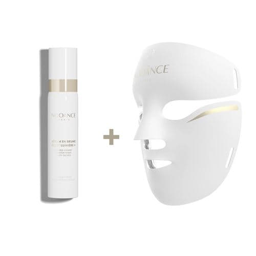 Duo masque LED Nooance Éclat Lumière Aurion X252 Blanc