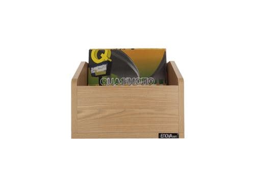 Meuble Enova Hifi Vinyle Box 120swe pour 120 vinyles Bois
