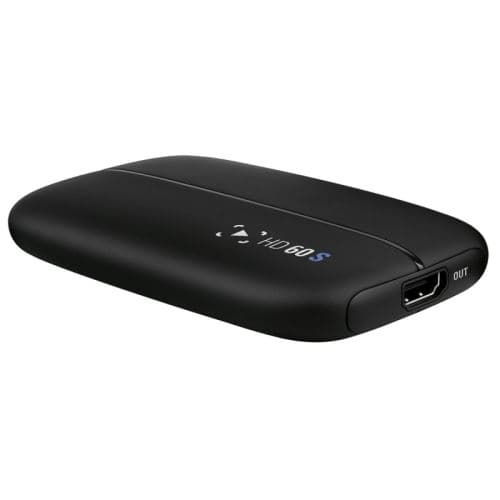 Enregistreur de jeux vidéo Elgato Game Capture HD60 S Noir
