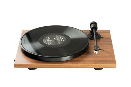 Platine vinyle Pro-Ject E1 Noyer Mat cellule AT3600L