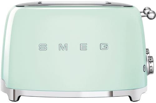 Grille-pain Smeg TSF03 950 W 4 fentes Toaster Vert d'eau
