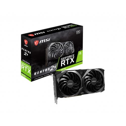 Carte Graphique MSI RTX 3070 VENTUS 2X 8G OC LHR