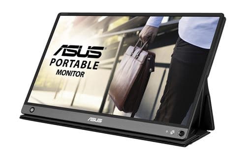 ASUS ZenScreen GO MB16AHP - Écran LCD - 15.6" (16" visualisable) - portable - 1920 x 1080 Full HD (1080p) - IPS - 250 cd/m² - 700:1 - Micro HDMI, USB-C - haut-parleurs - noir