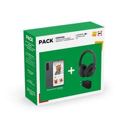 Pack Smartphone Samsung Galaxy A56 6,7" 5G Nano SIM 256 Go Graphite + Casque bluetooth Lacoste The blend Noir + Chargeur 25 W