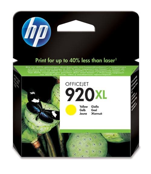 Cartouche d'encre HP 920XL Jaune