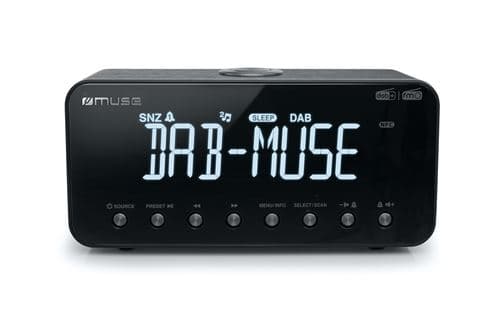 Radio-réveil Muse M-196 DBT DAB/DAB+/FM Noir