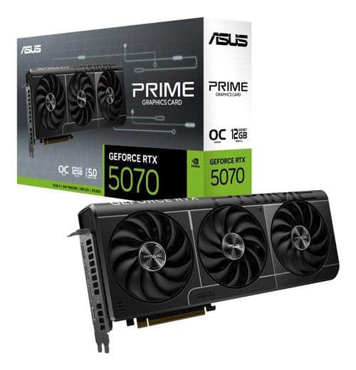Carte Graphique ASUS PRIME Nvidia GeForce RTX 5070 12G OC