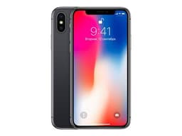 Apple iPhone X - 4G smartphone / Mémoire interne 64 Go - écran OEL - 5.8" - 2436 x 1125 pixels - 2x caméras arrière 12 MP, 12 MP - 2x front cameras 7 MP - gris sidéral