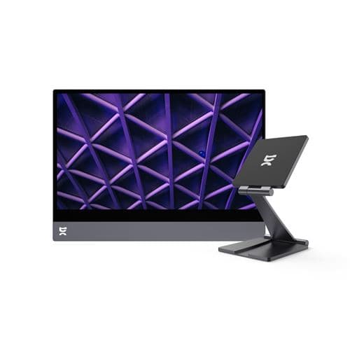 Ecran PC Portable Espresso Display 15T 15,6" Tactile Full HD Gris + Pied magnétique