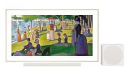 Pack TV QLED Pro TCL 55A300PRO NXTVISION 139 cm 4K UHD Aluminium brossé + Barre de son 3.1.2ch avec caisson de basses