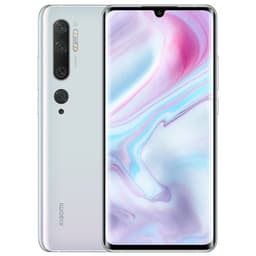 Xiaomi Mi Note 10 (CC9 Pro) 4G Phablet 108MP Penta Caméra 6.47 6 Go RAM 128 Go ROM 5260mAh Charge rapide Version globale EU Blanc