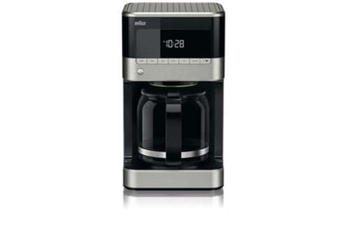 Braun PurAroma 7 KF 7120 - Cafetière - 12 tasses - inox/noir