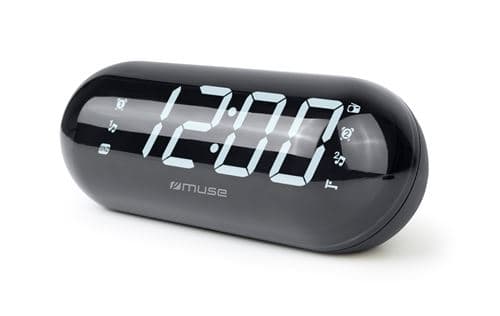 Radio-réveil Muse M-19 GL Noir