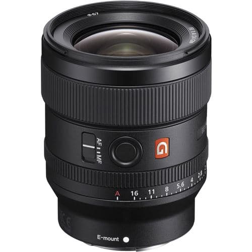 Objectif hybride Sony FE 24mm f/1.4 GM noir