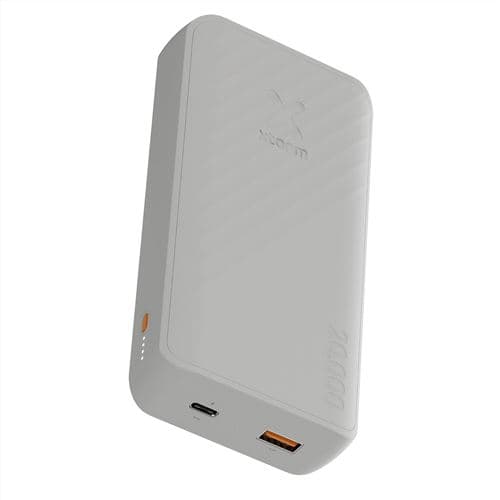 Batterie externe Xtorm Go2 20000 mAh 1 USB-C + 1 USB-A Blanc cendré