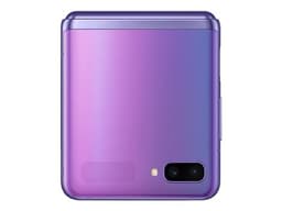 Samsung Galaxy Z Flip - 4G smartphone - double SIM - RAM 8 Go / Mémoire interne 256 Go - écran OEL - 6.7" - 2636 x 1080 pixels - 2x caméras arrière 12 MP, 12 MP - front camera 10 MP - violet miroir