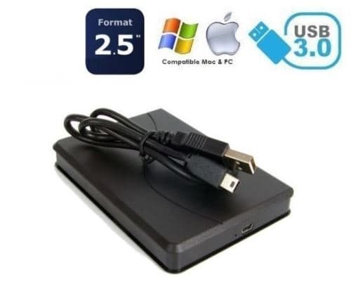 MINI DISQUE DUR Externe 320go Usb Auto-alimenté, Léger, Portable, Pc & Mac Usb 3.0