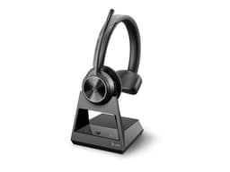 HP Poly Savi 7310 - Savi 7300 series - micro-casque - sur-oreille - DECT - sans fil - USB-A via adaptateur DECT - noir - certifié UC, Certifié pour Microsoft Teams