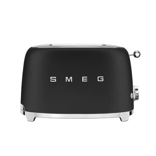 Grille-pain Smeg TSF01 2 fentes Toaster Noir mat