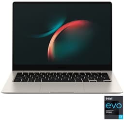 Samsung Galaxy Book3 Pro - Intel Core i7 - 1360P / jusqu'à 5 GHz - Evo - Win 11 Home - Carte graphique Intel Iris Xe - 16 Go RAM - 1 To SSD NVMe - 14" AMOLED 2880 x 1800 (WQXGA+) @ 120 Hz - Wi-Fi 6E - beige
