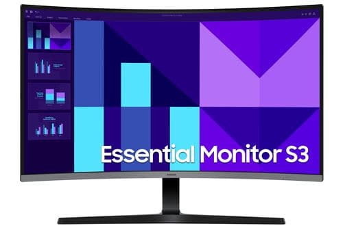 Ecran PC Samsung Essential S39GD LS27D390GAUXEN 27" Incurvé Full HD