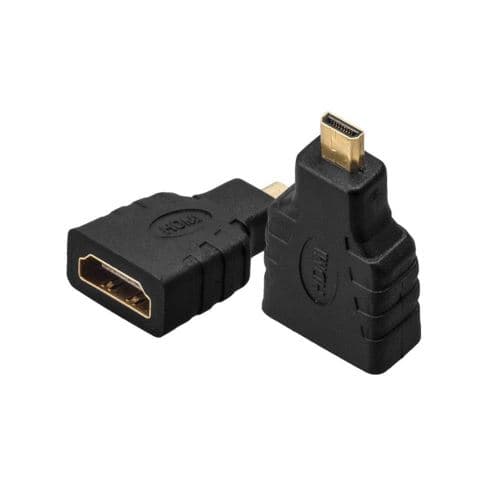 INECK® Adaptateur HDMI-A femelle vers Micro HDMI-D mâle