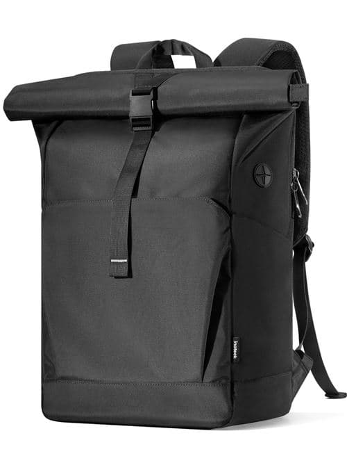 Inateck Sac à Dos RollTop 25L-30L, Compatible avec Ordinateurs Portables 17 Pouces
