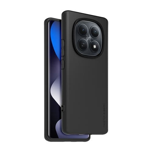 Coque arrière semi-rigide Made For Xiaomi Noir pour Redmi Note 15 4G et 5G