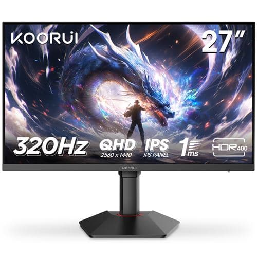 Ecran PC Gaming Koorui G2721E 27" 320 Hz QHD