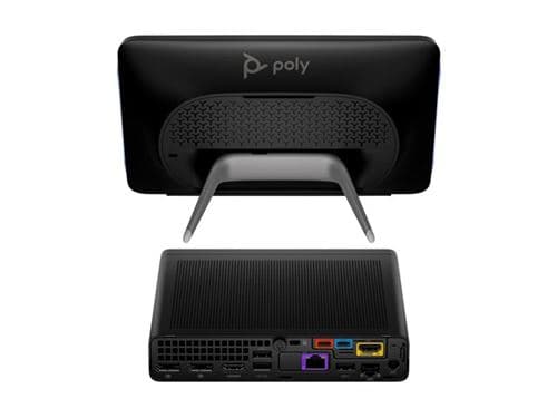 HP Poly Studio - Pour Microsoft Teams - Base Kit G9 Plus - kit de vidéo-conférence (contrôleur tactile Poly TC10, HP Mini PC IP conférence) - power adapter included
