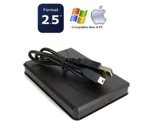 MINI DISQUE DUR Externe 320go Usb Auto-alimenté, Léger, Portable, Pc & Mac Usb 2.0